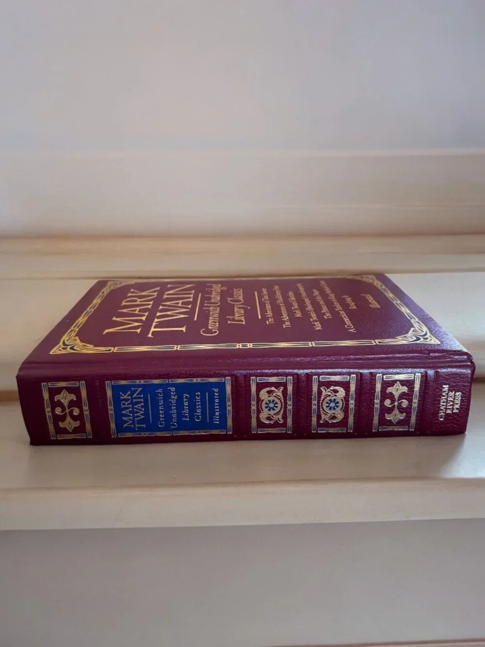 Mark Twain Greenwich Unabridged Library Classics Hardcover Illustrated